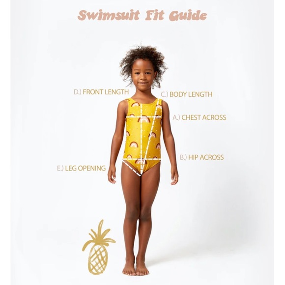 Seaesta Surf One-piece Wavy Checks Swimsuit - Navy - 5-6 - Picture 13 of 14